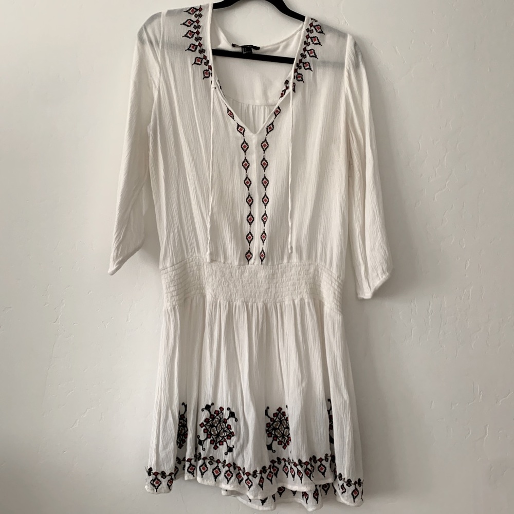 Boho White Forever21 Tunic